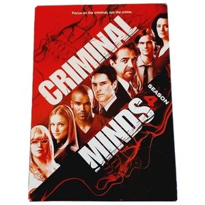 🍒4 for $20🍒 Criminal Minds - Complete Season Four DVD TV Series